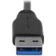 Kabel USB StarTech USB-A - micro-B 2 m Czarny (USB3AU2MRS)