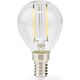 Λάμπα LED Nedis Nedis LBFE14G451 Ζεστό λευκό 2700 K 2 W E14 E 13840556 5412810000000