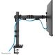 Neomounts DS60-600BL1 uchwyt / stojak do monitorów 81,3 cm (32") Biurko Czarny