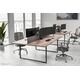 Neomounts DS60-600BL3 uchwyt / stojak do monitorów 68,6 cm (27") Biurko Czarny