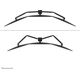 Neomounts DS60-600BL3 uchwyt / stojak do monitorów 68,6 cm (27") Biurko Czarny