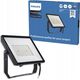 LED spotlight PHILIPS, IP65, 100W, 4000 K, 9500 lm, black, 32.4 x 3.8 x 25.6 cm