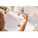 Bateria umywalkowa Hansgrohe Hansgrohe bateria umywalkowa 110 CoolStart bez kompletu odpływowego Rebris S, chrom 72520000