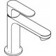 Bateria umywalkowa Hansgrohe Hansgrohe bateria umywalkowa 110 CoolStart bez kompletu odpływowego Rebris S, czarny mat 72520670