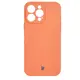 Bizon Case Silicone Magnetic Apple iPhone 16 Pro carrot