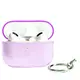 Bizon Case Headphone Clear Airpods Pro 2 clear-pink