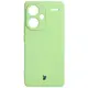 Bizon Case Silicone Sq Xiaomi Redmi Note 13 Pro+ 5G light green