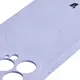 Bizon Case Silicone Magnetic Apple iPhone 13 Pro light purple
