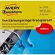 AVERY Avery Zweckform 3510, Binding clip, Transparent, Polypropylene (PP), 1.3 cm