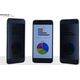 KAPSOLO KAPSOLO 2-Way Adhesive Privacy HTC U12 Life, 15,2 cm (6"), Smartphone, 3H, Privacy, 4 g 13800424 5714681036849