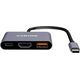 Canyon DS-4 USB Type-C 10000 Mbit/s Szary