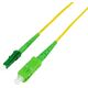 LogiLink FPSLS20 kabel InfiniBand / światłowodowy 20 m SC LC Żółty
