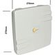 Allnet ALLNET Κεραία 2,4 GHz 12 dBi Επίπεδη μπάλωμα εξωτερικού χώρου 1T1R N-Type θηλυκό 13692002 4038816000422