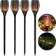 Saska Garden Lampa Ogrodowa Solarna Pochodnia Efekt Płomienia wys. 79cm, 33LED