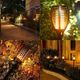 Saska Garden Lampa Ogrodowa Solarna Pochodnia Efekt Płomienia wys. 79cm, 33LED