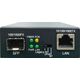 Konwerter światłowodowy LevelOne LevelOne Konverter GVT-2015 10/100/1000T>RJ45 to SFP 60W  sw