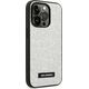 Karl Lagerfeld Etui Karl Lagerfeld do iPhone 14 Pro 6,1" hardcase srebrny/silver Glitter Plaque Logo