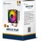 Ψύκτη CPU SilverStone SilverStone AR12-TUF CPU-Khler, ARGB - 120mm 13808975 4710679812502