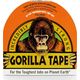 Gorilla Sports Gaffatape - 48mm - Hvid - 27 m.