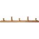 Home It Home>it® knagerække 5 knage 50×7×4 cm egetræ natur 13939466 5708614122167