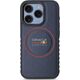 Red Bull RBHMP15L24PUILVR iPhone 15 Pro 6.1" hardcase navy blue/navy Leather Red Ring MagSafe