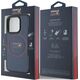 Red Bull RBHMP15L24PUILVR iPhone 15 Pro 6.1" hardcase navy blue/navy Leather Red Ring MagSafe