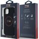 Red Bull RBHMP14S24PUILVR iPhone 14 6.1" hardcase navy blue/navy Leather Red Ring MagSafe