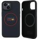 Red Bull RBHMP15S24PUILVR iPhone 15 6.1" hardcase navy blue/navy Leather Red Ring MagSafe
