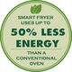 Φριτέζα Emerio χωρίς λιπαρά Emerio Heißluftfritteuse, Smart Fryer, 3,6+3,6L, Cool touch 13336890 7333282012137