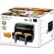 Φριτέζα Emerio χωρίς λιπαρά Emerio Heißluftfritteuse, Smart Fryer, 3,6+3,6L, Cool touch 13336890 7333282012137