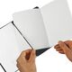 Herlitz Herlitz Notizheft flex A6 40 Bl Lederoptik FSC Mix taupe 13812234 4008110260433