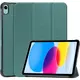 Bizon Case Tab Croc Apple iPad 10 10.9 2022 dark green