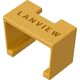 Organizer Lanview Εξάρτημα καλωδίου Lanview LVT-SC-Y Χρωματικά κωδικοποιημένο κλιπ 13465600 5715063276006