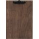Θήκη μενού Securit Securit® A4 WALNUT CLIP 13800310 8719075285275