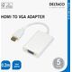 Προσαρμογέας USB Deltaco HDMI - Προσαρμογέας VGA DELTACO 1920x1080 60Hz, 0,2m, baltas / HDMI-VGA8-K / R00140002 13433885 7333048053367