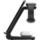 Φορτιστής Deltaco 3-σε-1 belaidis įkroviklis DELTACO 15 W, USB-C, Qi sertifikuotas, ένδειξη LED, juodas / QI-1037 13452017 7333048054050