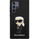 Karl Lagerfeld KLHCS24LSNIKBCK S24 Ultra S928 hardcase czarny/black Silicone Ikonik