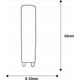 Segula 55864 lampa LED 2200 K 3 W G9 G