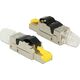 Βύσμα Delock DeLOCK 86285 RJ45 Μαύρο, Ασημί, Διαφανές, Κίτρινο 13416329 4043619862856