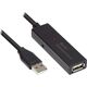 Alcasa GC-M0134 kabel USB USB 2.0 20 m USB A Czarny