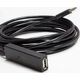 Alcasa GC-M0134 kabel USB USB 2.0 20 m USB A Czarny