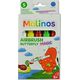 Malinos Malinos Airbrush Stifte Magic Butterfly 5Farben+Schablone 5+ 13335796 4260631424170