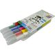 Malinos Malinos Airbrush Stifte Magic Teddy 5Farben+Schablone 5+ 13335802 4260631424187