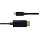 Καλώδιο Deltaco USB-C - DisplayPort καλώδιο DELTACO 4K UHD, paauksuotos jungtys, 1m, juodas / USBC-DP100-K / 00140012 13425961 7333048053046