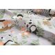 Sensillo MUSLIN WRAPPER PANDA AND FOX 120X120 CM 13925720 5903076320001