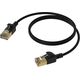 Καλώδιο δικτύου Procab PROCAB CSD570B/3 Slimline - CAT7 RJ45 U/FTP μαύρη έκδοση - 3 μέτρα 13308328 5414795048416