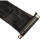Ssupd Ssupd Riser Flachband-Kabel - PCIe 4.0, 430mm, μαύρο 13336827 4718466013675