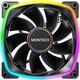 Montech Montech RX140 PWM ARGB Reverse Lüfter - 140mm, schwarz