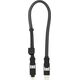 Rolling Square Καλώδιο USB Rolling Square Cable - inCharge XL 30cm μαύρο - Εγγυημένη ασφάλεια. Απλές δόσεις. Δωρεάν αποστολή από 170 PLN. 13342123 7640170466713