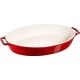 STAUB Staub Oval Πιάτο Κεραμικό, οβάλ, Κόκκινο, 37εκ 13930958 4009839317279
